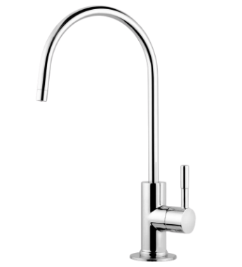 Chrome drinking water faucet finish for Ottawa kitchens